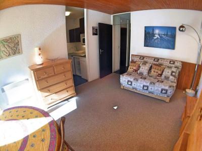 Rent in ski resort Studio cabin 4 people (506) - Résidence le Chambeyron - Vars - Living room