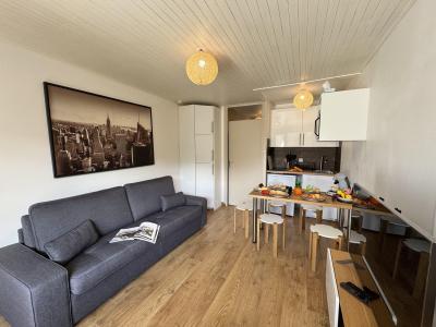 Rent in ski resort Studio sleeping corner 5 people (306) - Résidence le Lauzet - Vars - Living room