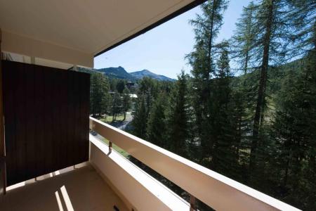 Rent in ski resort 2 room apartment 5 people (223) - Résidence les Ecrins 3  - Vars - Terrace