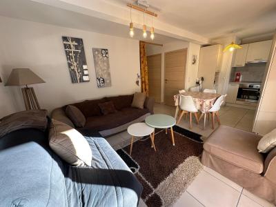 Rent in ski resort 2 room apartment cabin 6 people (42) - Résidence Les Terrasses de Vars Ste Marie  - Vars - Living room