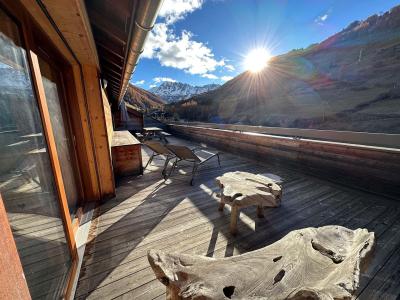 Rent in ski resort 3 room apartment cabin 9 people (52) - Résidence Les Terrasses de Vars Ste Marie  - Vars - Balcony