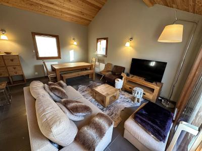 Ski verhuur Appartement 3 kabine kamers 9 personen (52) - Résidence Les Terrasses de Vars Ste Marie  - Vars - Woonkamer