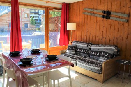 Rent in ski resort 3 room apartment cabin 4 people (01) - Résidence Marmottons - Vars - Living room