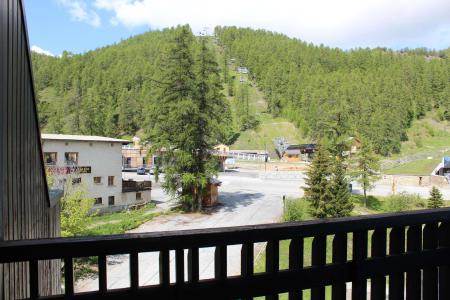 Location au ski Studio cabine 4 personnes (419) - Résidence Ski Soleil - Vars - Terrasse