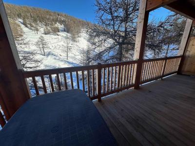 Ski verhuur Studio 2 personen (512) - Résidence Varsea - Vars - Balkon