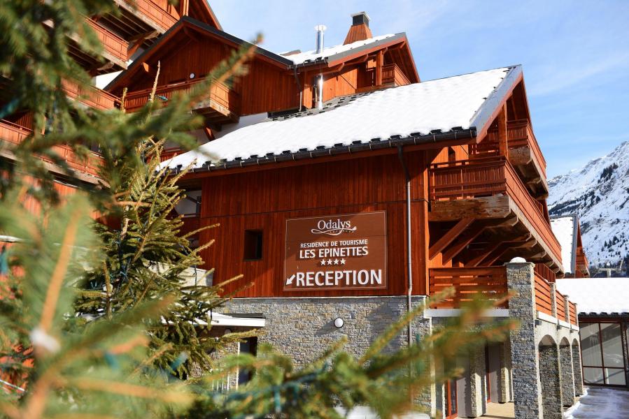 Location au ski Résidence Prestige la Cascade - les Epinettes - Vaujany - Extérieur hiver