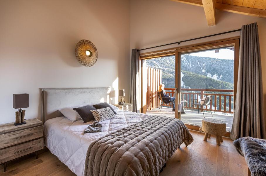 Skiverleih 3-Zimmer-Holzhütte für 8 Personen - Résidence Terresens Le Saphir - Vaujany - Appartement