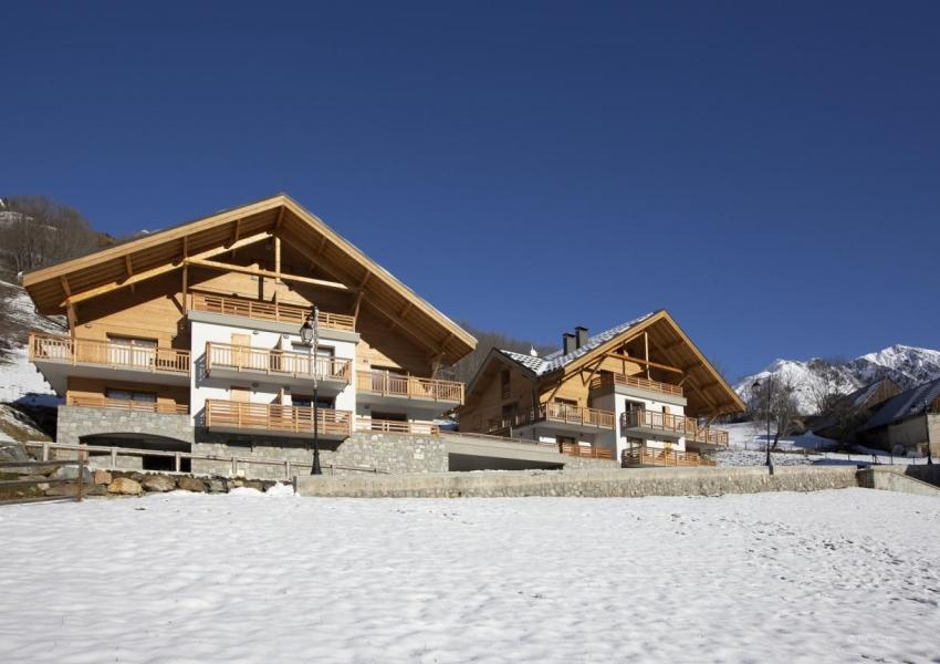 Location au ski Appartement duplex 3 pièces 6-8 personnes (Premium) - Résidence Terresens Les Améthystes - Vaujany - Extérieur hiver