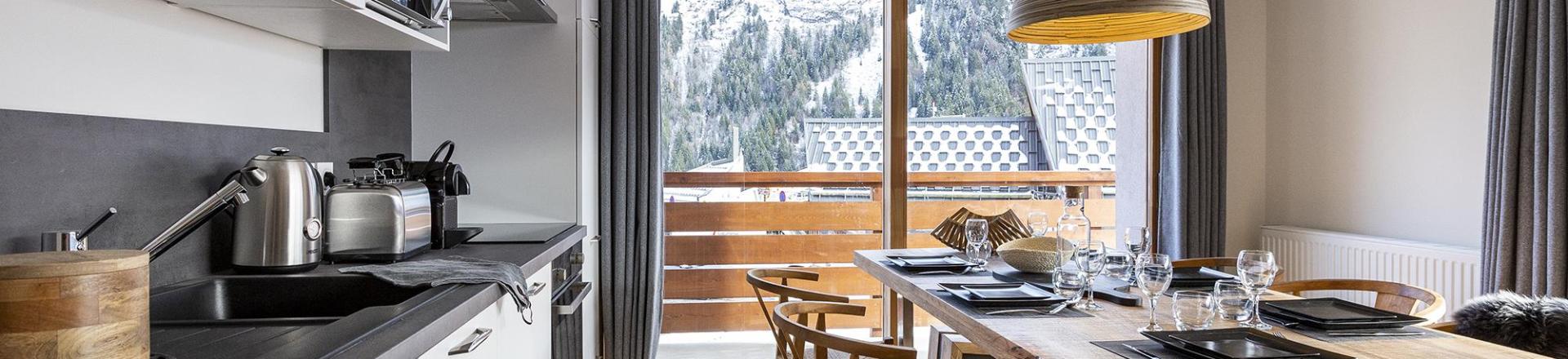 Аренда на лыжном курорте Апартаменты 3 комнат 6 чел. (Premium) - Résidence Terresens Le Saphir - Vaujany - апартаменты
