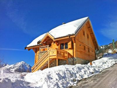 Vacanze in montagna Chalet Ysengrin - Vaujany - Esteriore inverno