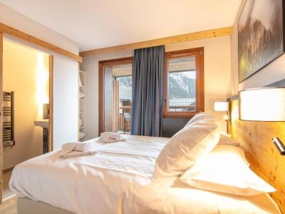 Rent in ski resort 3 room apartment sleeping corner 8 people - Résidence Les Hauts de Vaujany - Vaujany - Bedroom