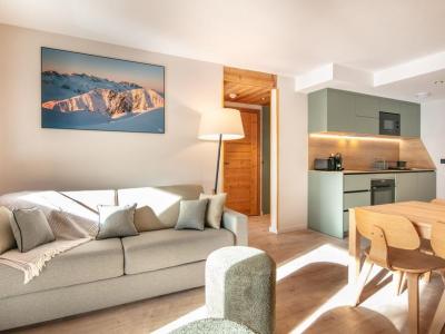 Location au ski Appartement 4 pièces 8 personnes - Résidence Les Hauts de Vaujany - Vaujany - Séjour