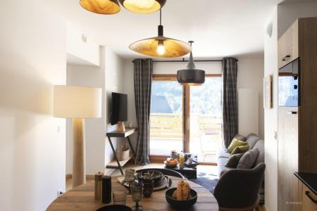 Wynajem na narty Apartament 2 pokojowy 4 osób - Résidence Terresens L'Etendard  - Vaujany - Pokój gościnny