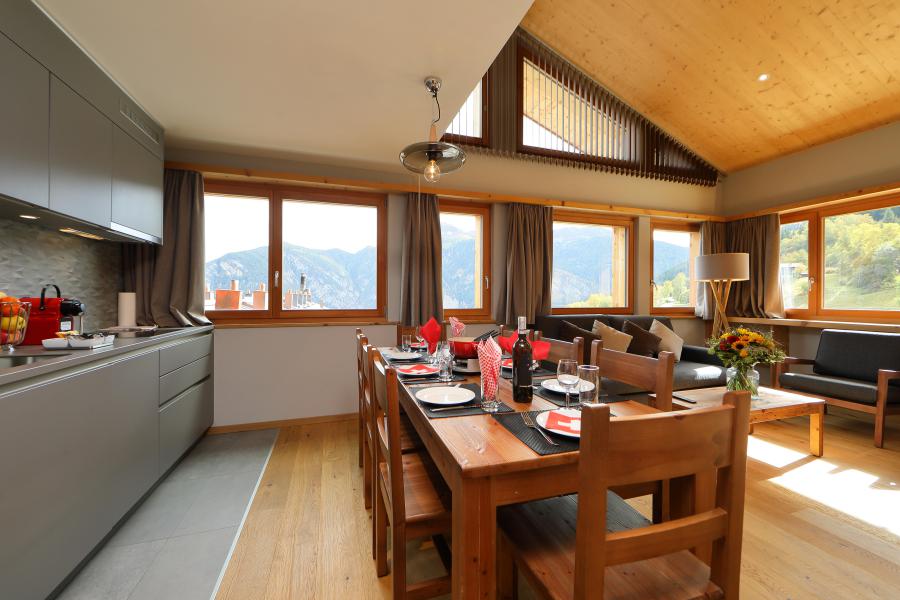 Аренда на лыжном курорте Résidence Swisspeak Resorts Vercorin - Vercorin - Кухня