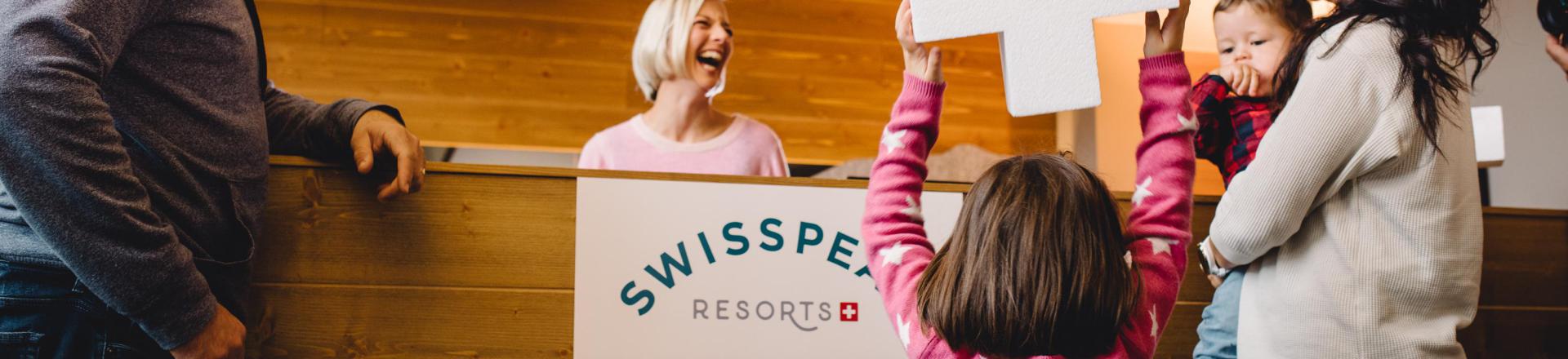 Skiverleih Résidence Swisspeak Resorts Vercorin - Vercorin - Rezeption