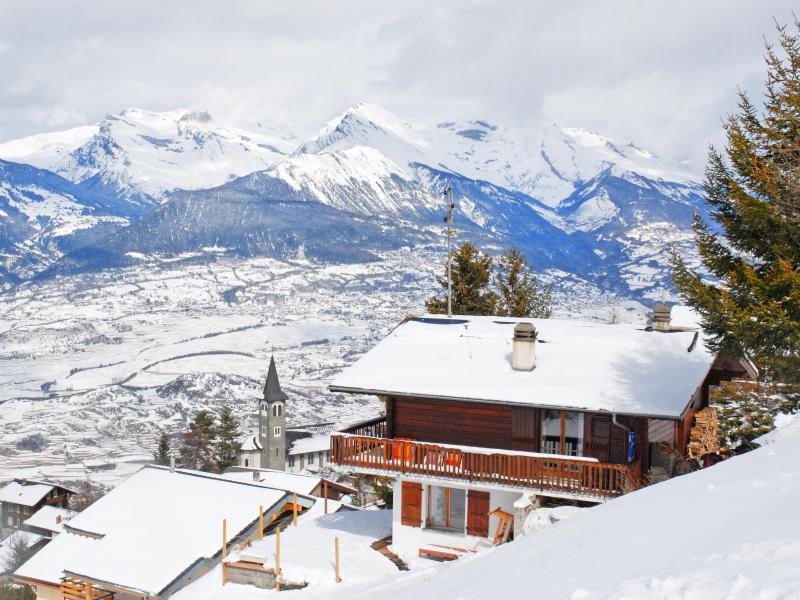 Vacances en montagne Chalet CNY01 - Veysonnaz - Extérieur hiver