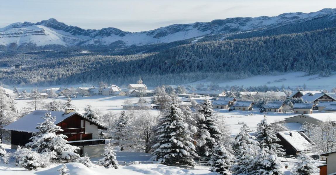 Holiday in mountain resort Studio cabin 4 people (302) - Résidence Darbounouse - Villard de Lans - Winter outside