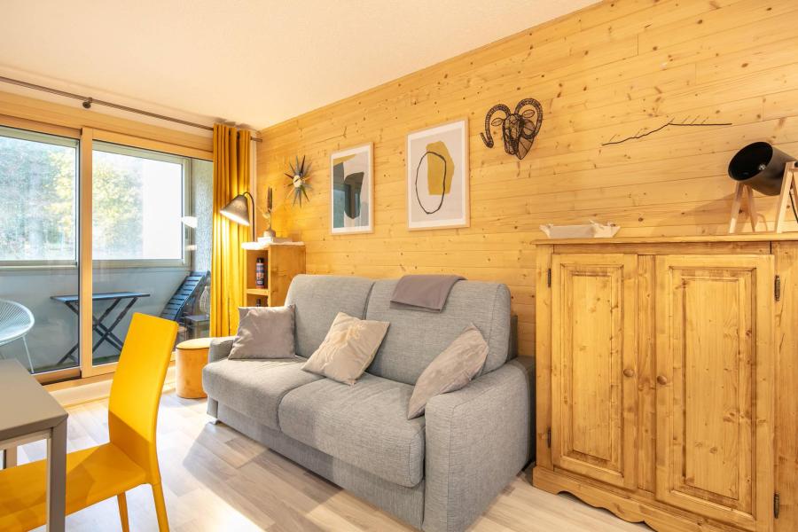 Rent in ski resort 2 room apartment sleeping corner 4 people (111) - Résidence Herbouilly - Villard de Lans - Living room