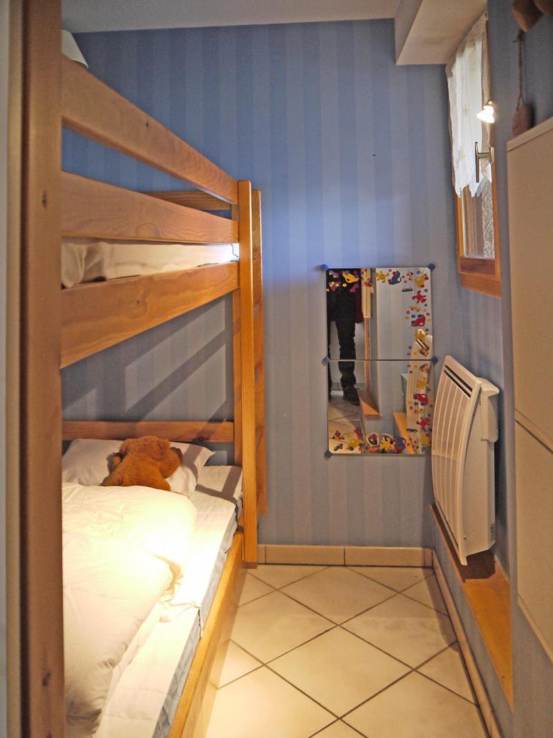 Skiverleih 2-Zimmer-Holzhütte für 4 Personen (D) - Résidence la Bourne - Villard de Lans - Offener Schlafbereich