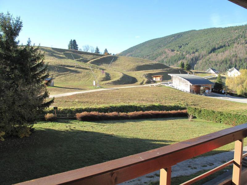 Ski verhuur Studio bergnis 4 personen (29) - Résidence la Piscine - Villard de Lans - Terras