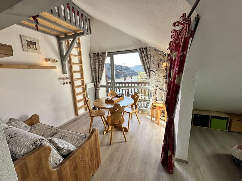 Ski verhuur Studio met slaapgedeelte 5 personen (GAD.B.404) - Résidence le Grand Adret - Villard de Lans - Woonkamer