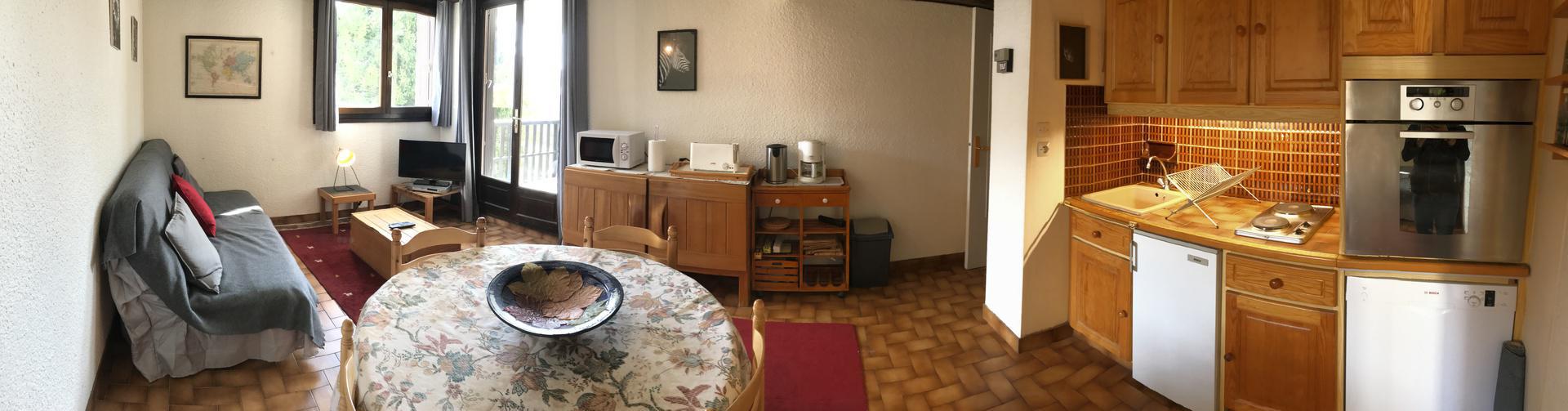 Wynajem na narty Apartament 3 pokojowy kabina 6 osób (GEM1.517-212) - Résidence les Gémeaux I - Villard de Lans - Pokój gościnny