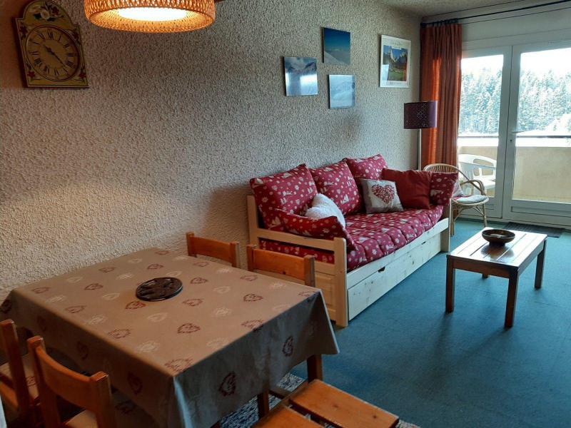 Skiverleih 2-Zimmer-Holzhütte für 6 Personen (712T21) - Résidence les Glovettes - Villard de Lans - Wohnzimmer