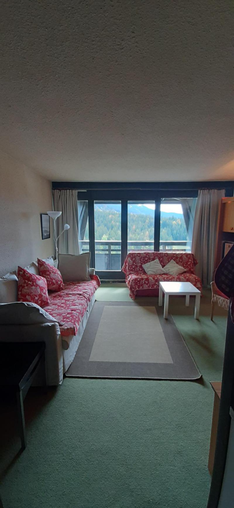 Rent in ski resort Studio 4 people (T12) - Résidence les Glovettes - Villard de Lans - Living room
