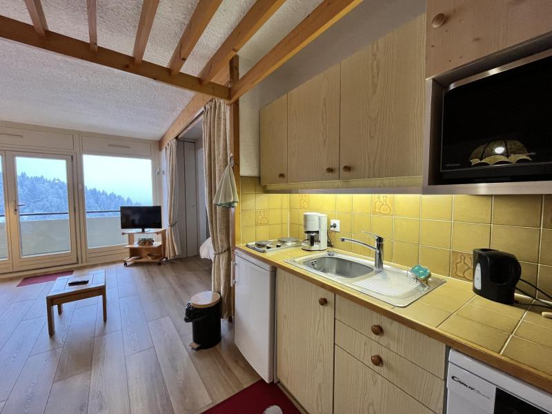 Rent in ski resort Studio sleeping corner 6 people (612T21) - Résidence les Glovettes - Villard de Lans - Kitchen