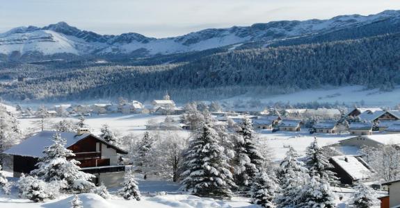 Аренда на лыжном курорте Квартира студия кабина для 4 чел. (302) - Résidence Darbounouse - Villard de Lans - зимой под открытым небом