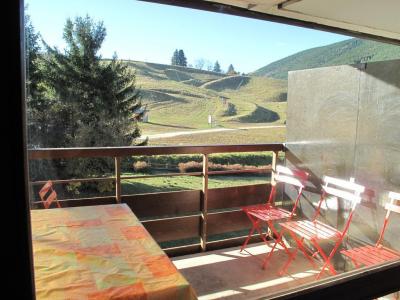 Rent in ski resort Studio sleeping corner 4 people (29) - Résidence la Piscine - Villard de Lans - Terrace
