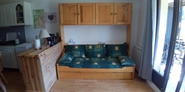 Rent in ski resort Studio 4 people (3013) - Résidence les Quatre Saisons - Villard de Lans - Bed-settee