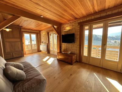 Ski verhuur Studio bergnis 4 personen (40) - Résidences les Jonquilles - Villard de Lans - Woonkamer