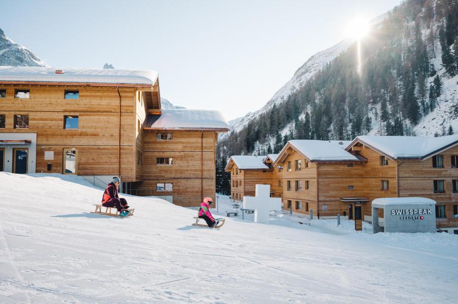 Vacanze in montagna Résidence Swisspeak Resorts Zinal - Zinal - Esteriore inverno