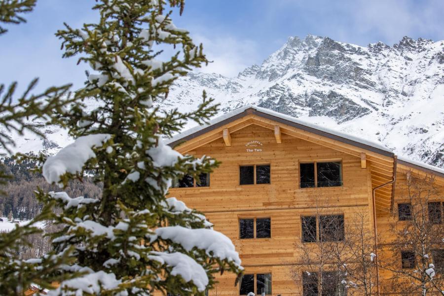 Wynajem na narty Résidence Swisspeak Resorts Zinal - Zinal - Zima na zewnątrz