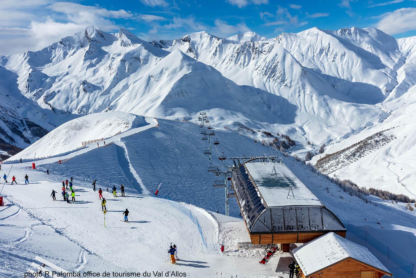 ski resort Val d'Allos