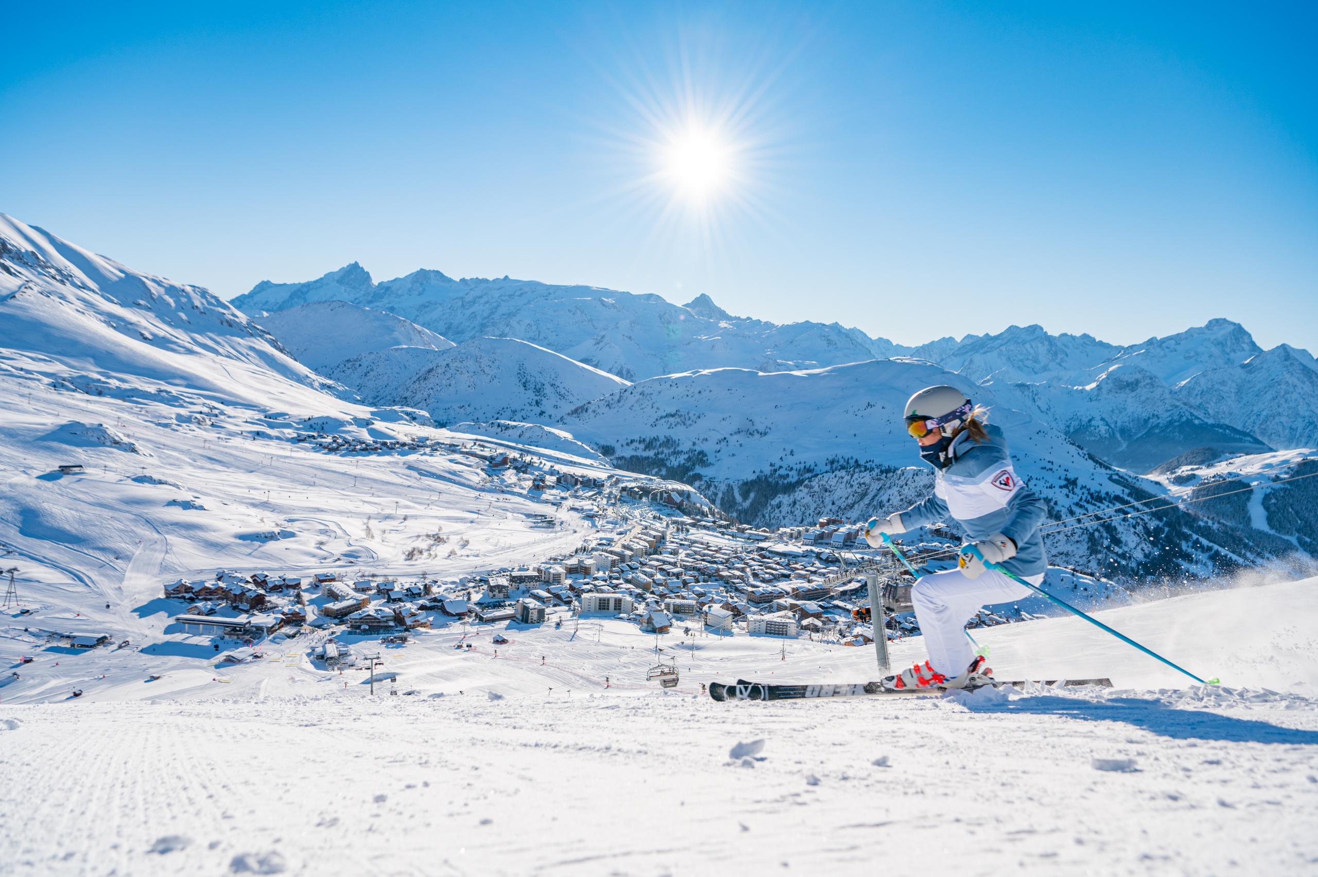 skiort Alpe d'Huez
