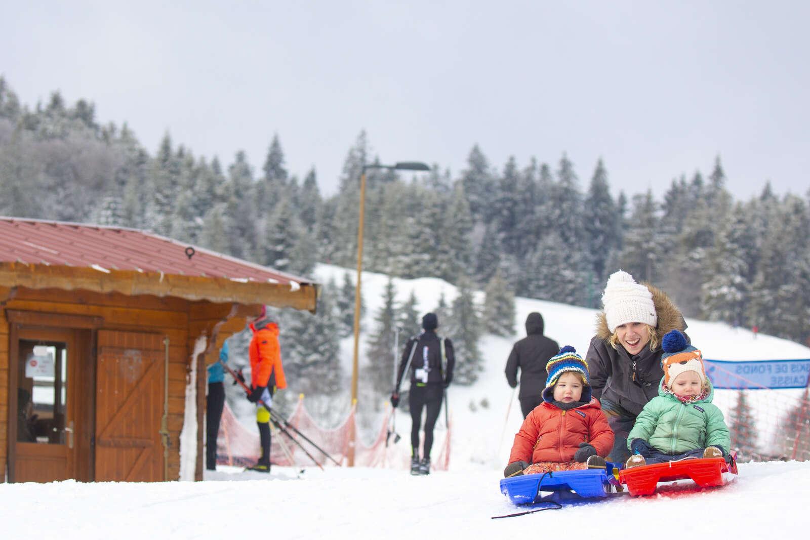 ski resort Le Lac Blanc