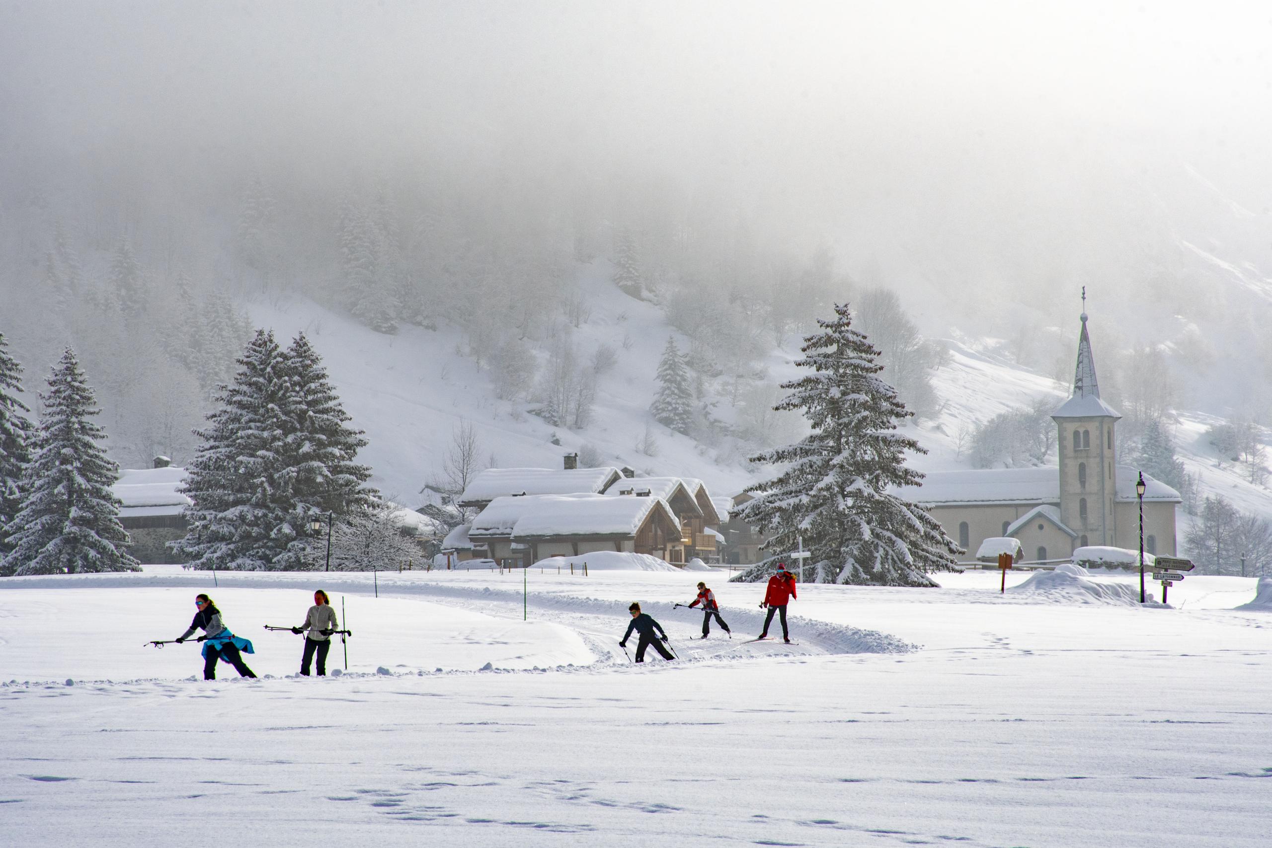 ski resort La Plagne