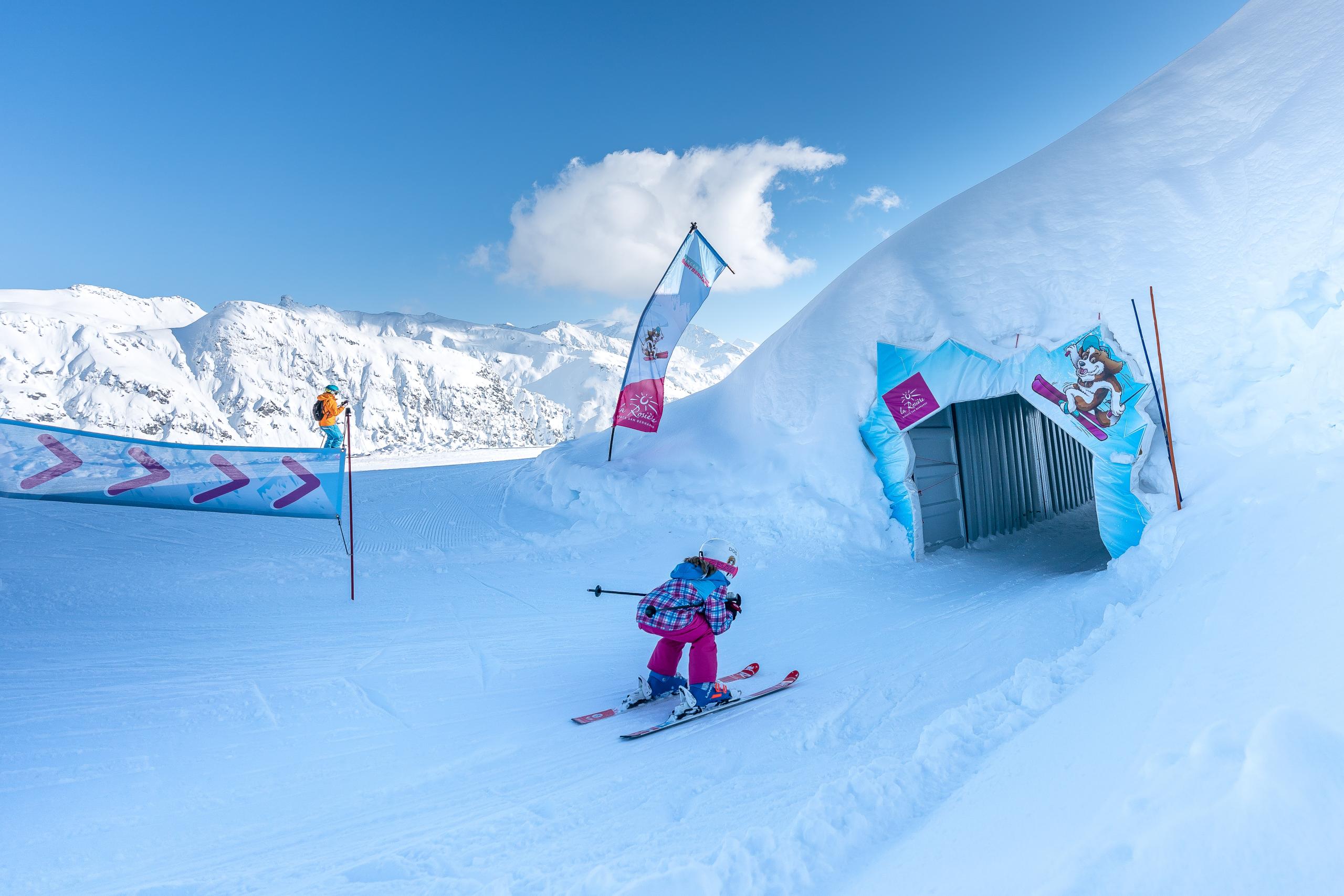 skiort La Rosière