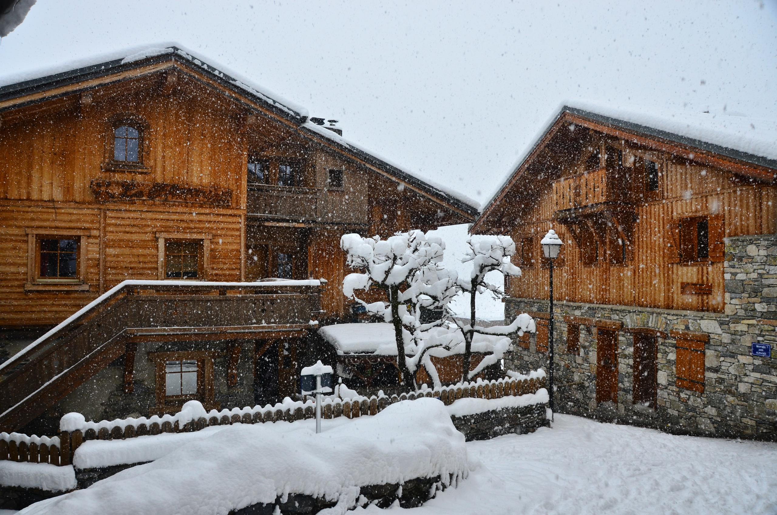 ski resort Montchavin La Plagne