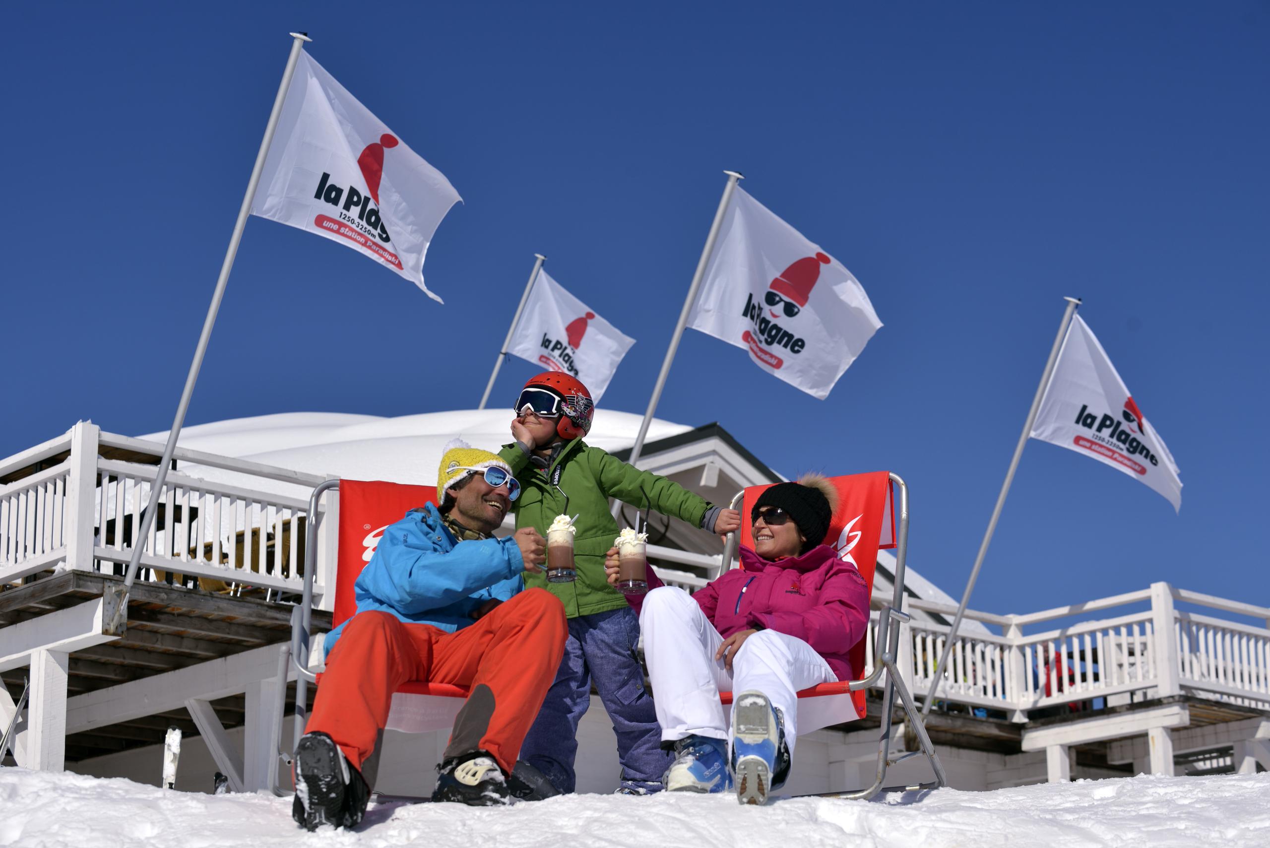 ski resort Montchavin La Plagne