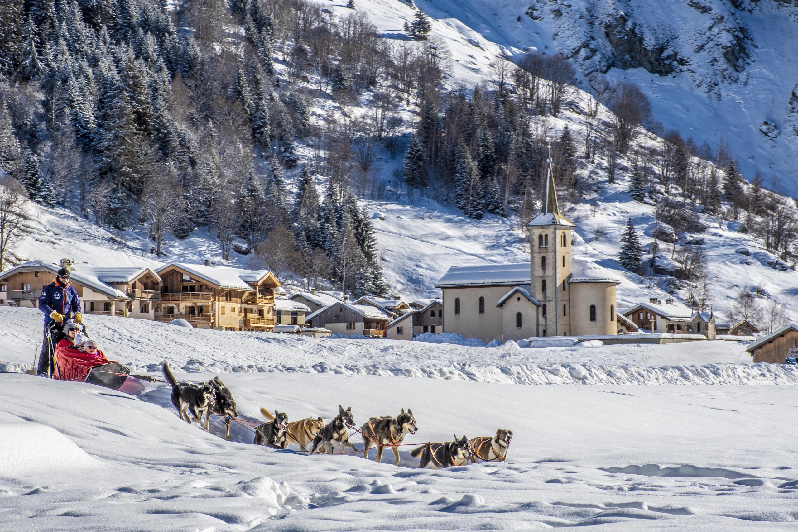 ski resort Champagny-en-Vanoise