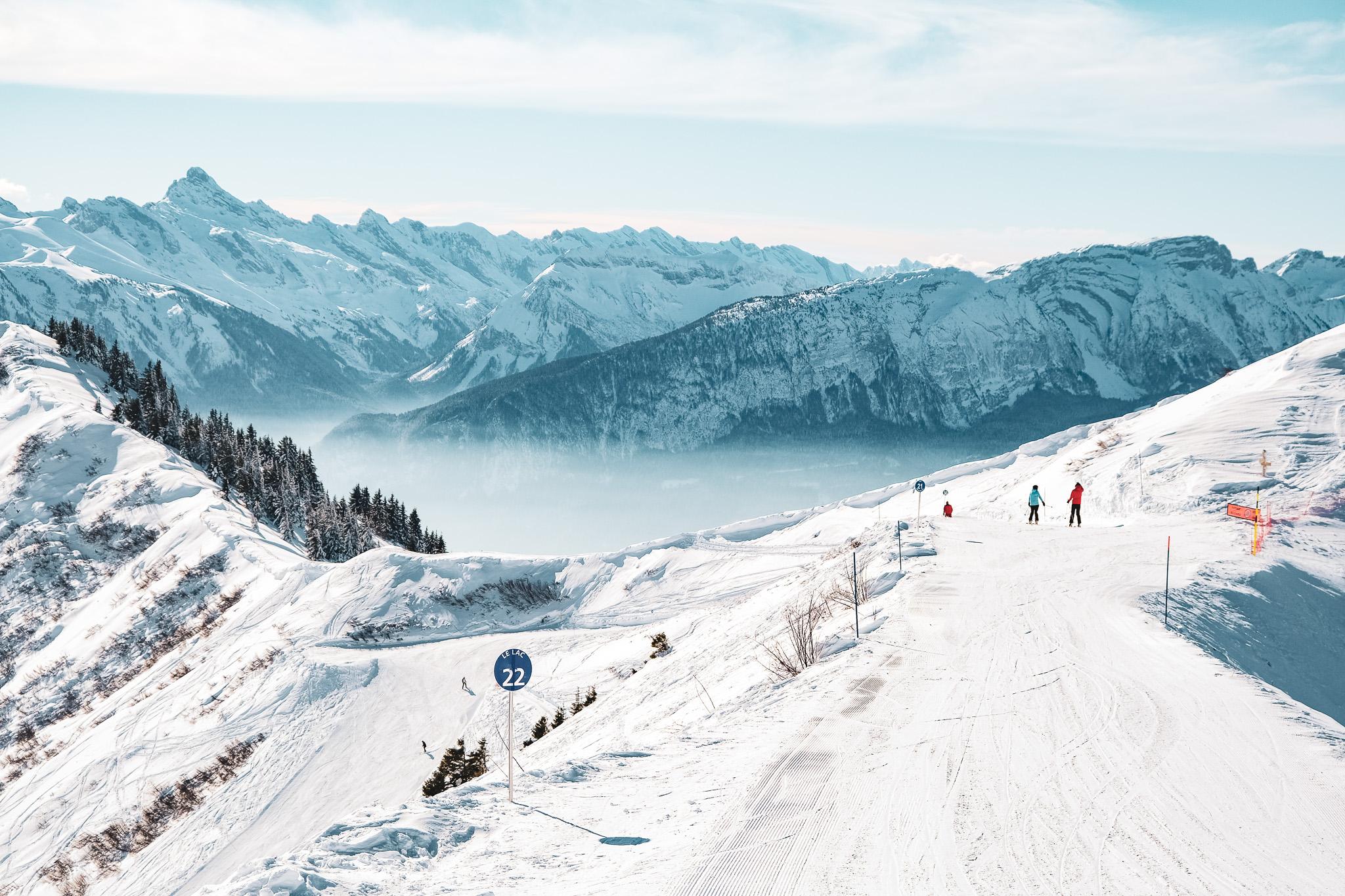 osrodek narciarski Le Praz de Lys