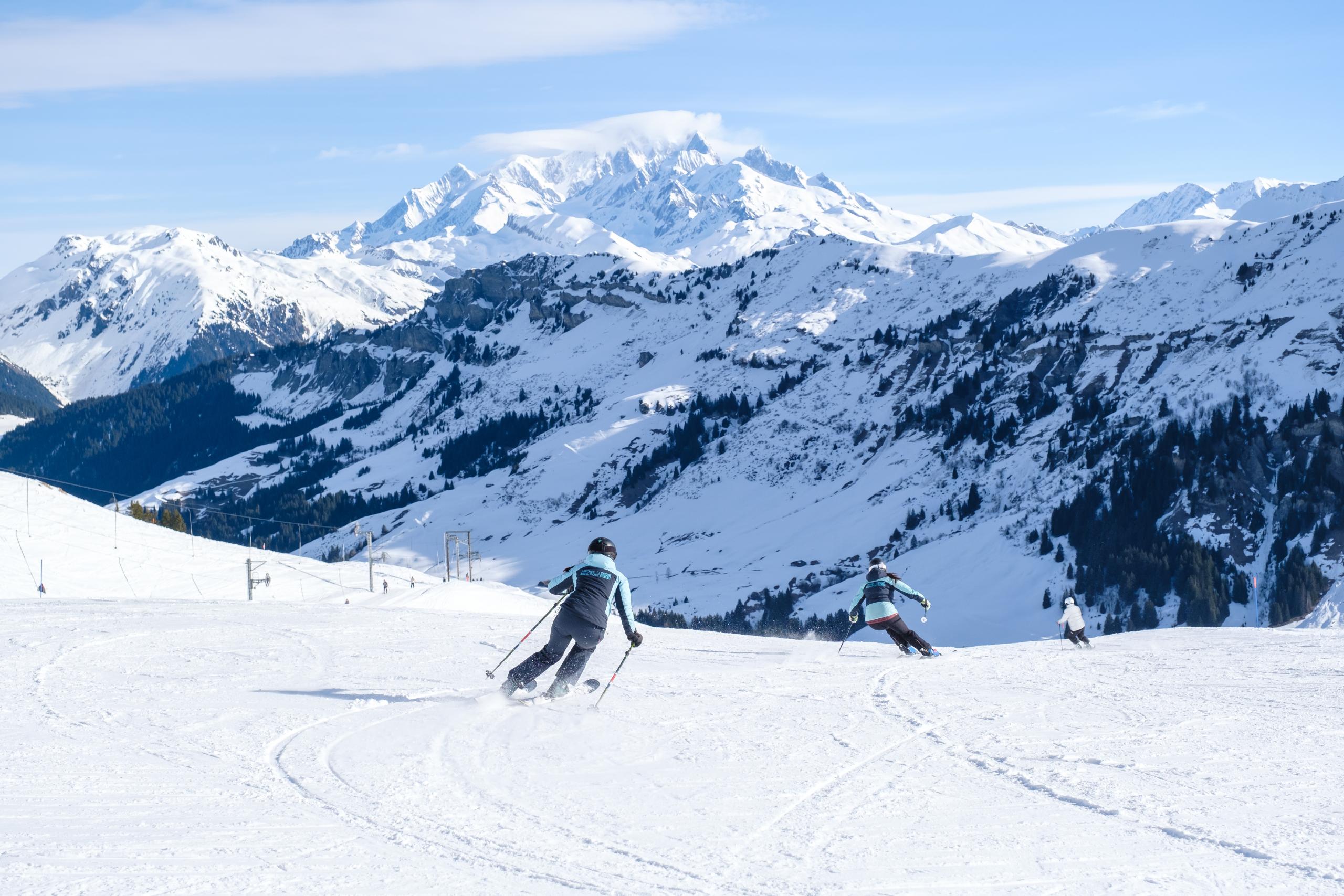 skiort Arêches-Beaufort