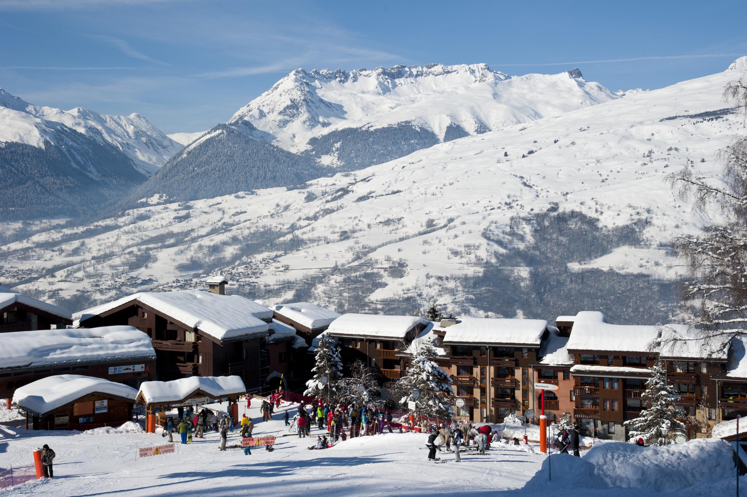 stazione sci Montchavin La Plagne