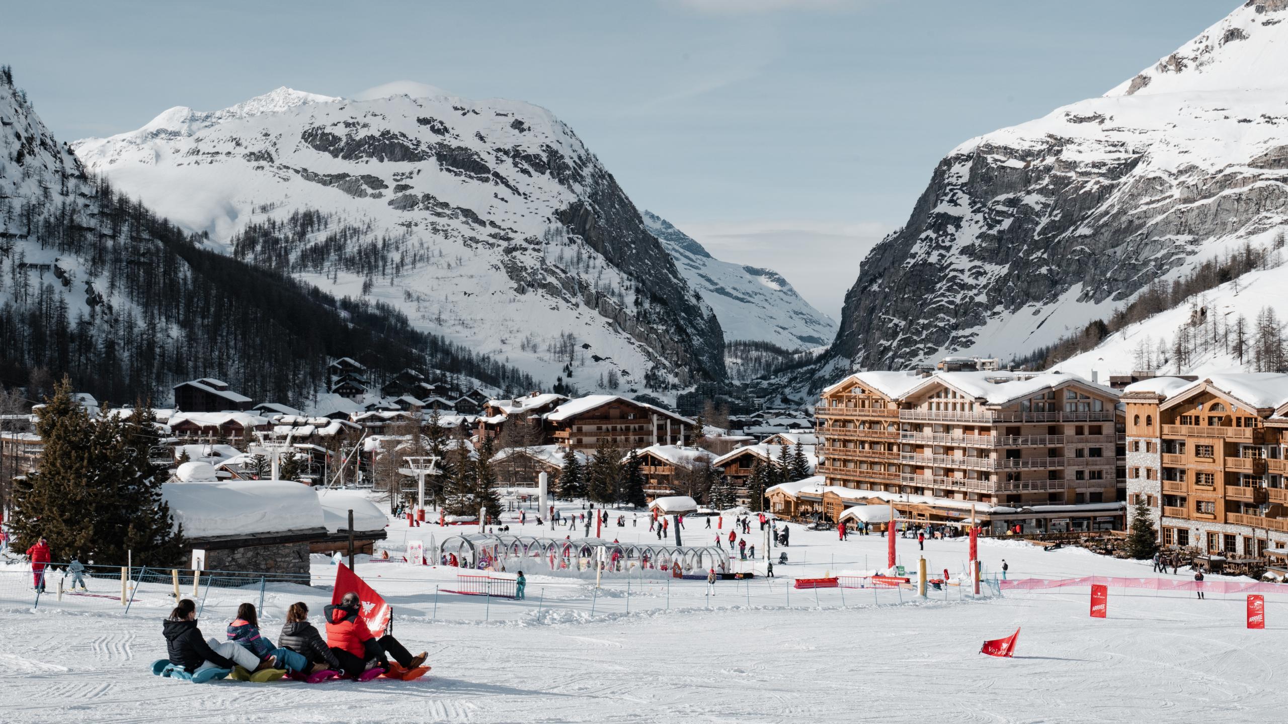 skiort Val d'Isère