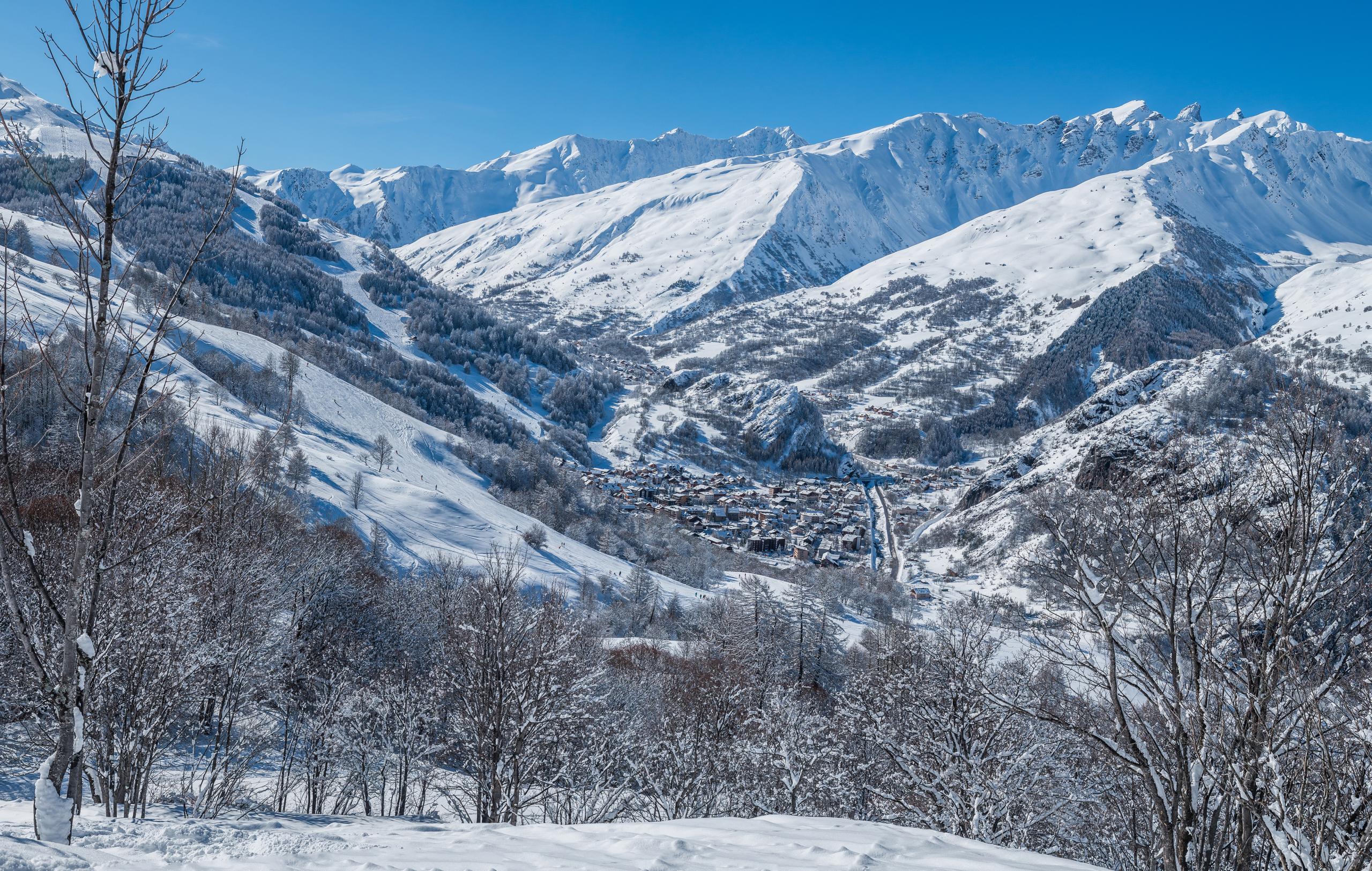 estacion esqui Valloire