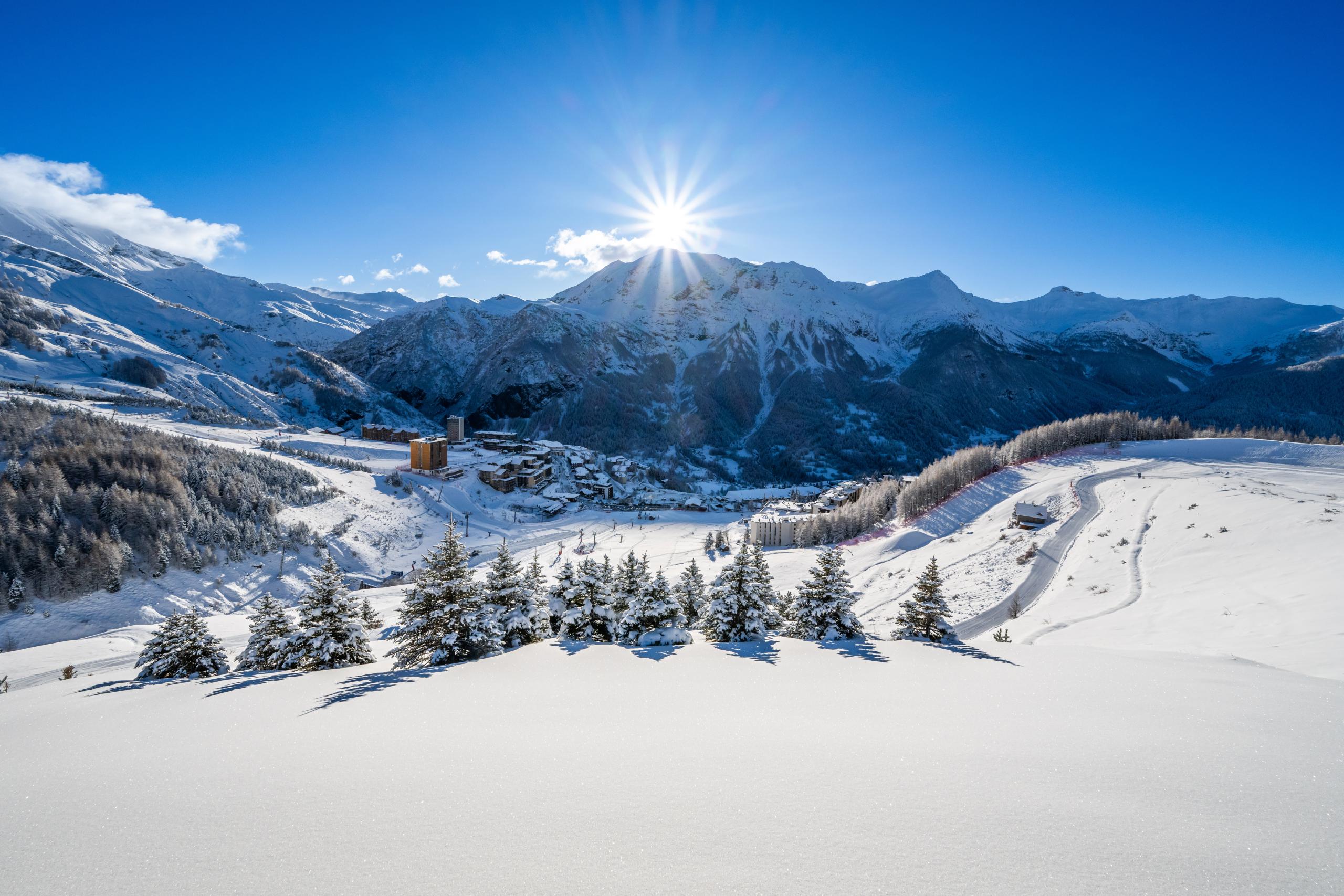 ski resort Orcières Merlette 1850