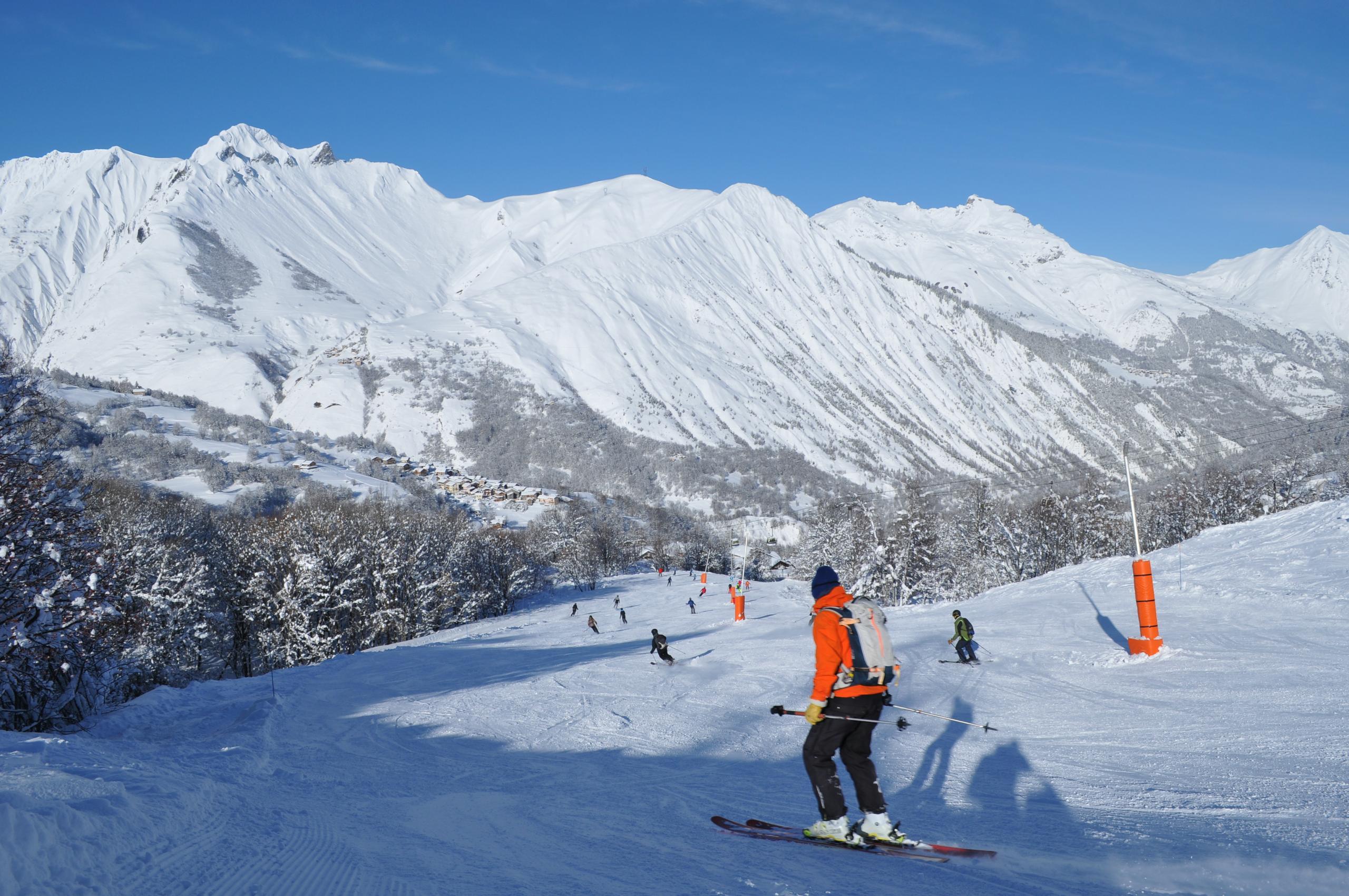 ski resort Saint Martin de Belleville